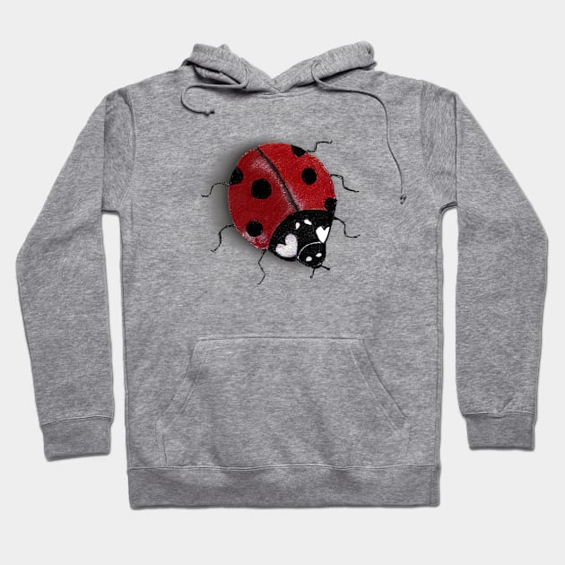 LADYBUG Hoodie by haresandcritters